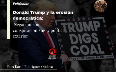 Donald Trump y la erosión democrática: negacionismo, conspiracionismo y política exterior